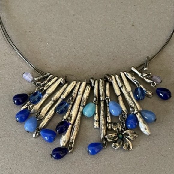 Chicos Gorgeous Fetish Style Necklace base metal with Glass Beads - Picture 6 of 8